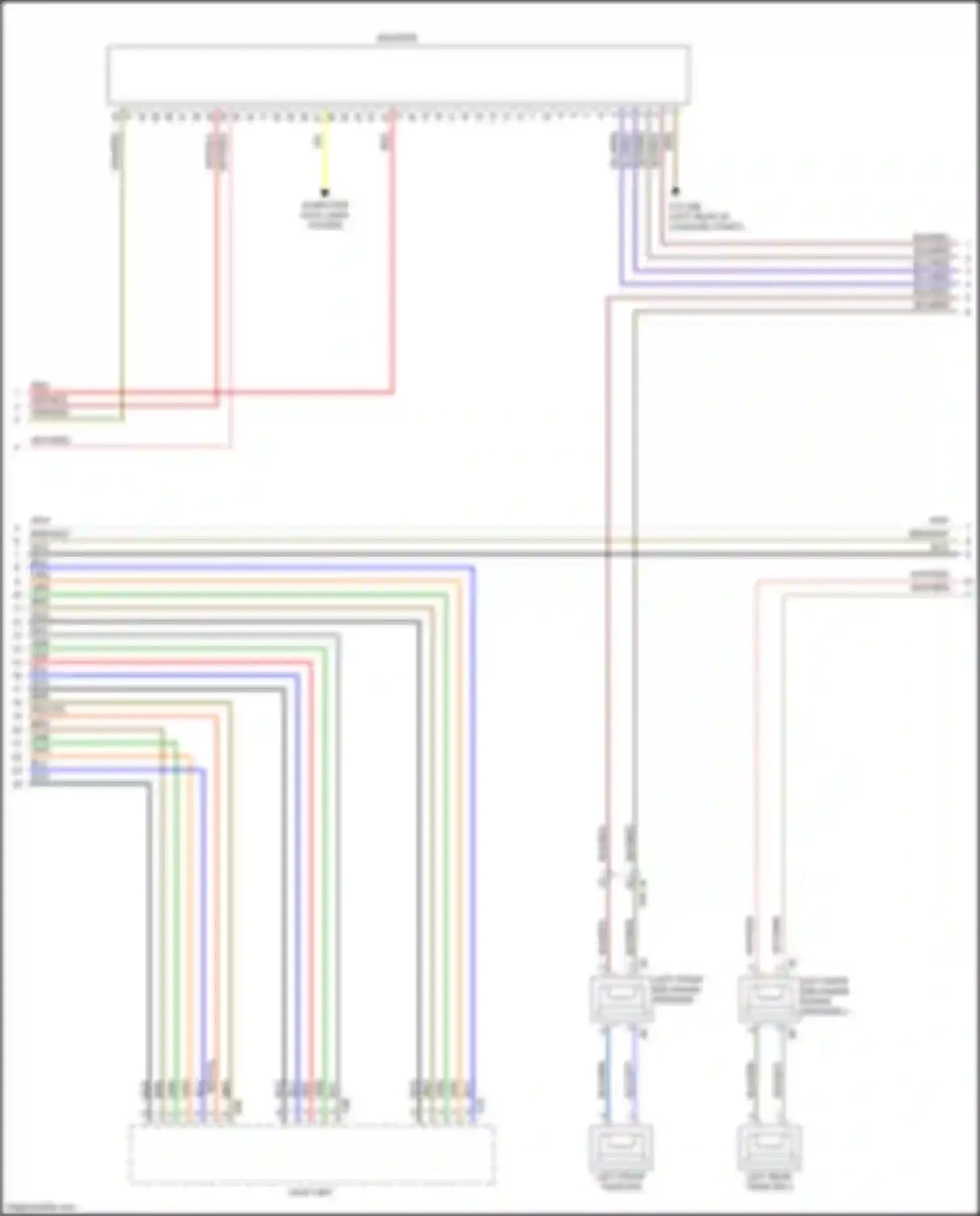Wiring diagram blk for BMW 6 series GT G32 (2017-2020) (49 of 80)