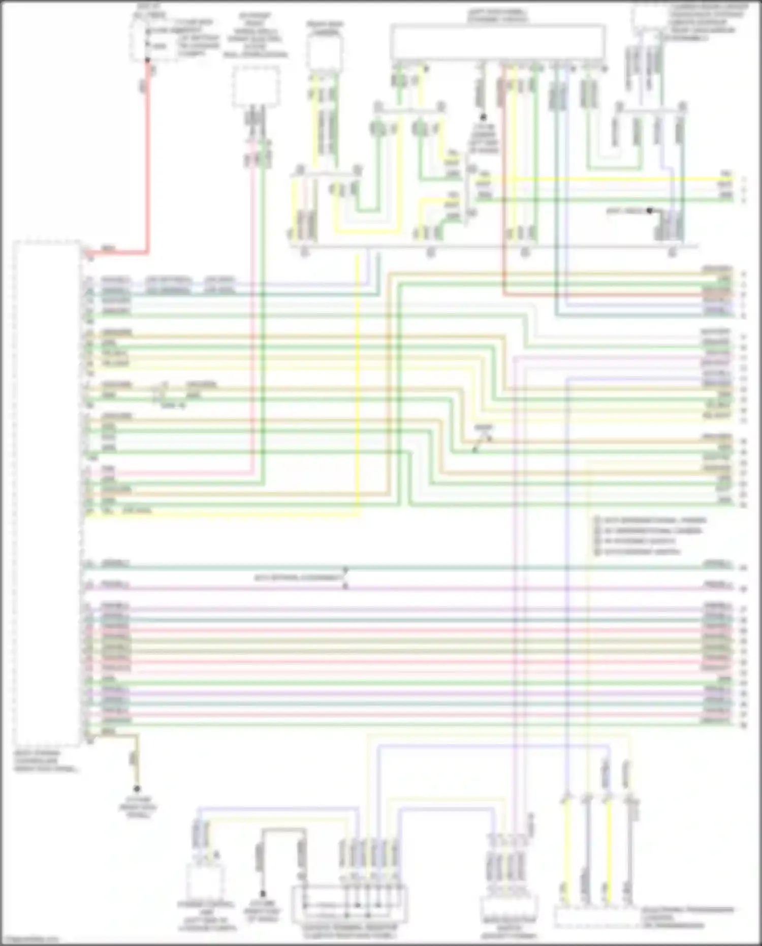 Wiring diagram blk/blu for BMW 6 series GT G32 (2017-2020) (7 of 12)