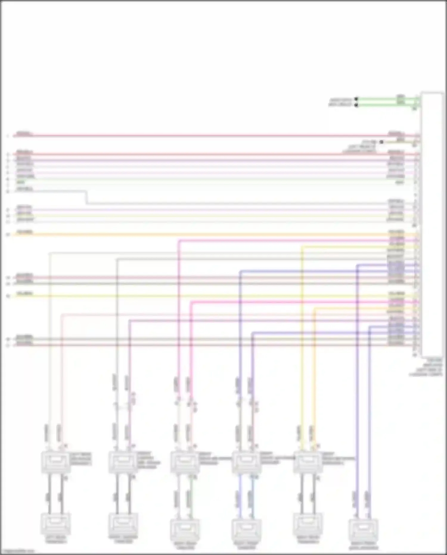 Wiring diagram blk/grn for BMW 6 series GT G32 (2017-2020) (9 of 19)