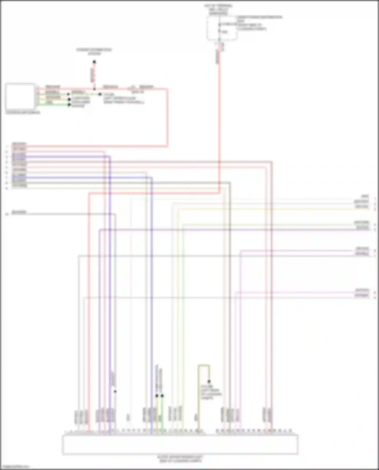 Wiring diagram blk/wht for BMW 6 series GT G32 (2017-2020) (4 of 47)