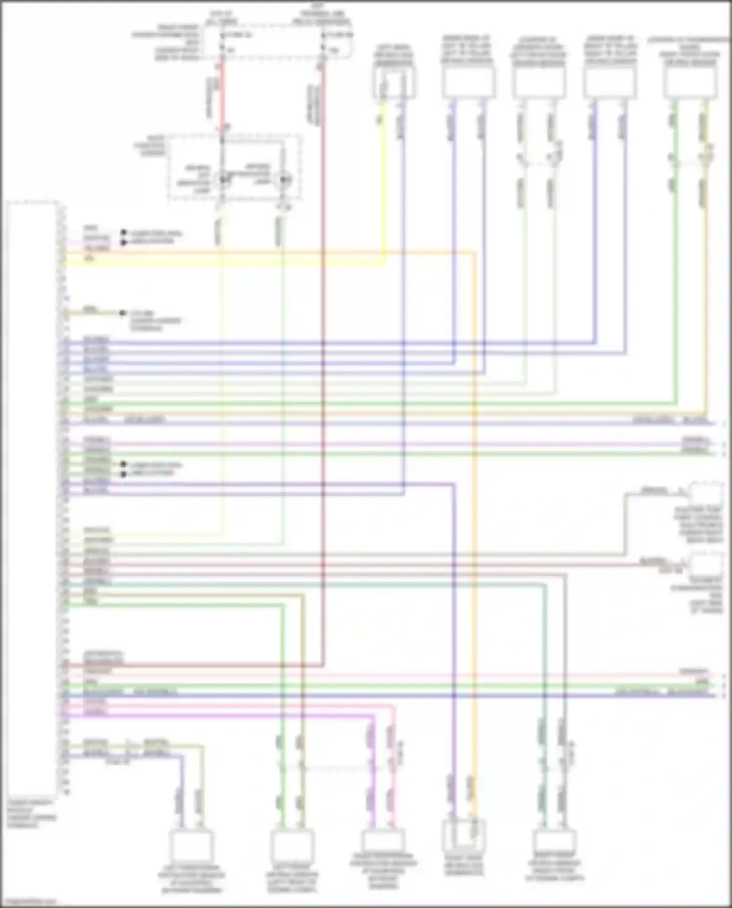 Wiring diagram computer data lines system for BMW 6 series GT G32 (2017-2020) (119 of 128)