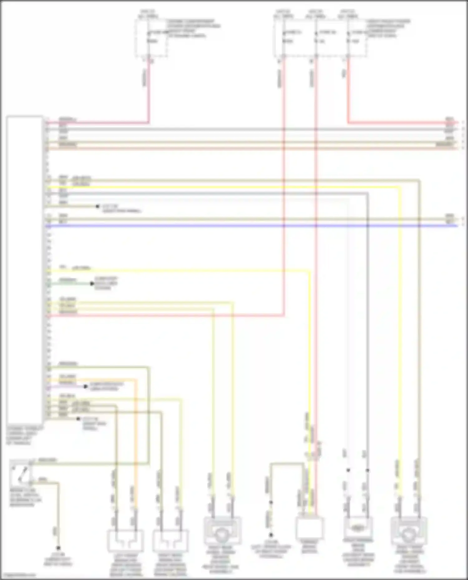 Wiring diagram computer data lines system for BMW 6 series GT G32 (2017-2020) (91 of 128)
