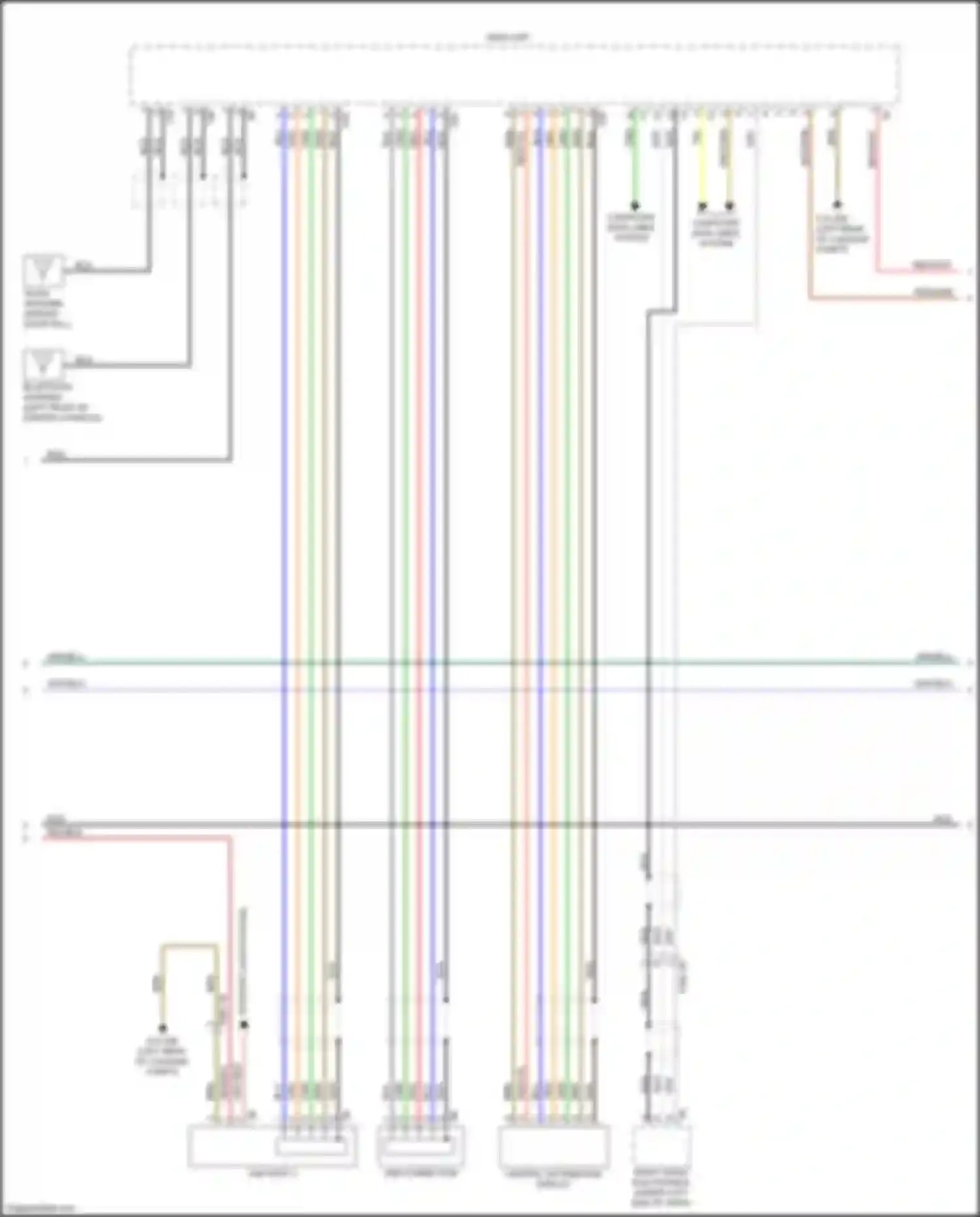 Wiring diagram computer data lines system for BMW 6 series GT G32 (2017-2020) (88 of 128)