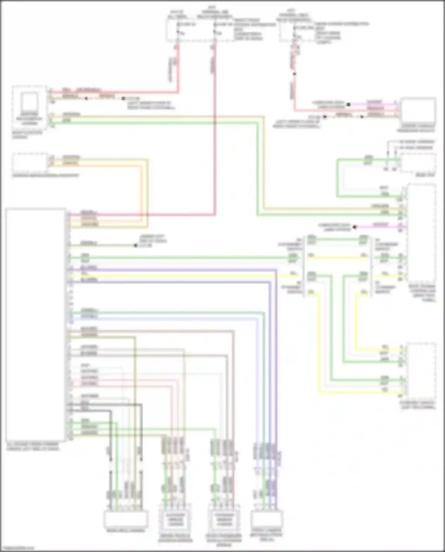 Wiring diagram computer data lines system for BMW 6 series GT G32 (2017-2020) (51 of 128)