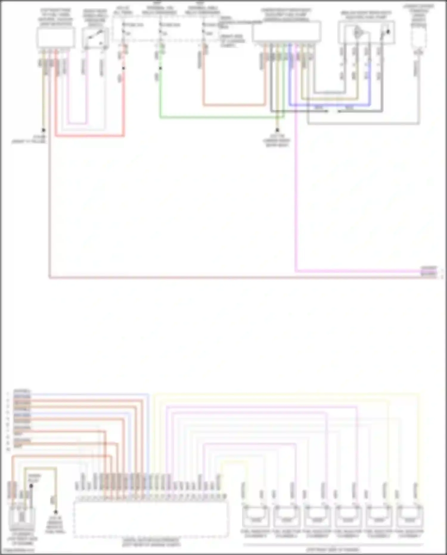 Wiring diagram fuse 204 for BMW 6 series GT G32 (2017-2020) (3 of 3)