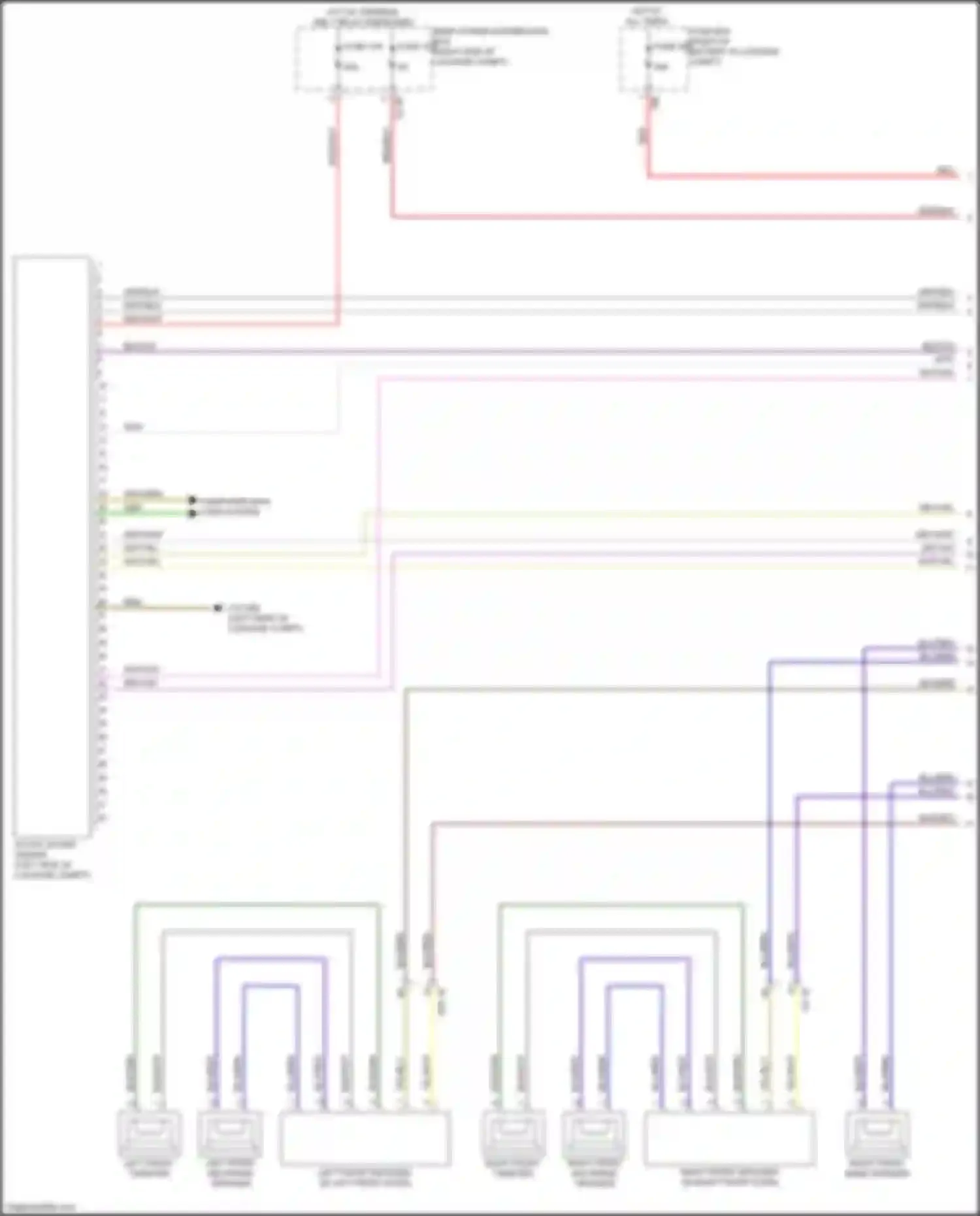 Wiring diagram fuse 218 for BMW 6 series GT G32 (2017-2020) (7 of 7)