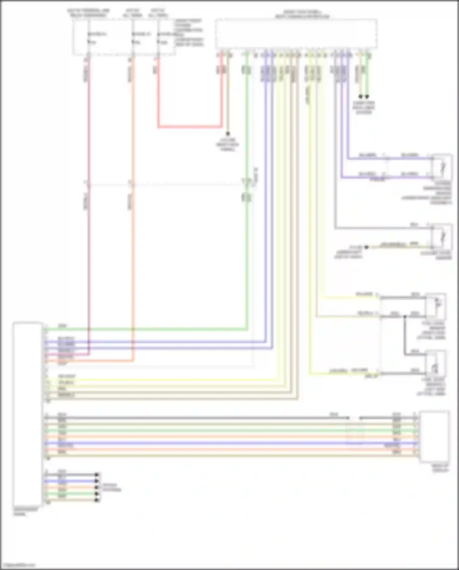 Wiring diagram fuse 31 for BMW 6 series GT G32 (2017-2020) (1 of 2)