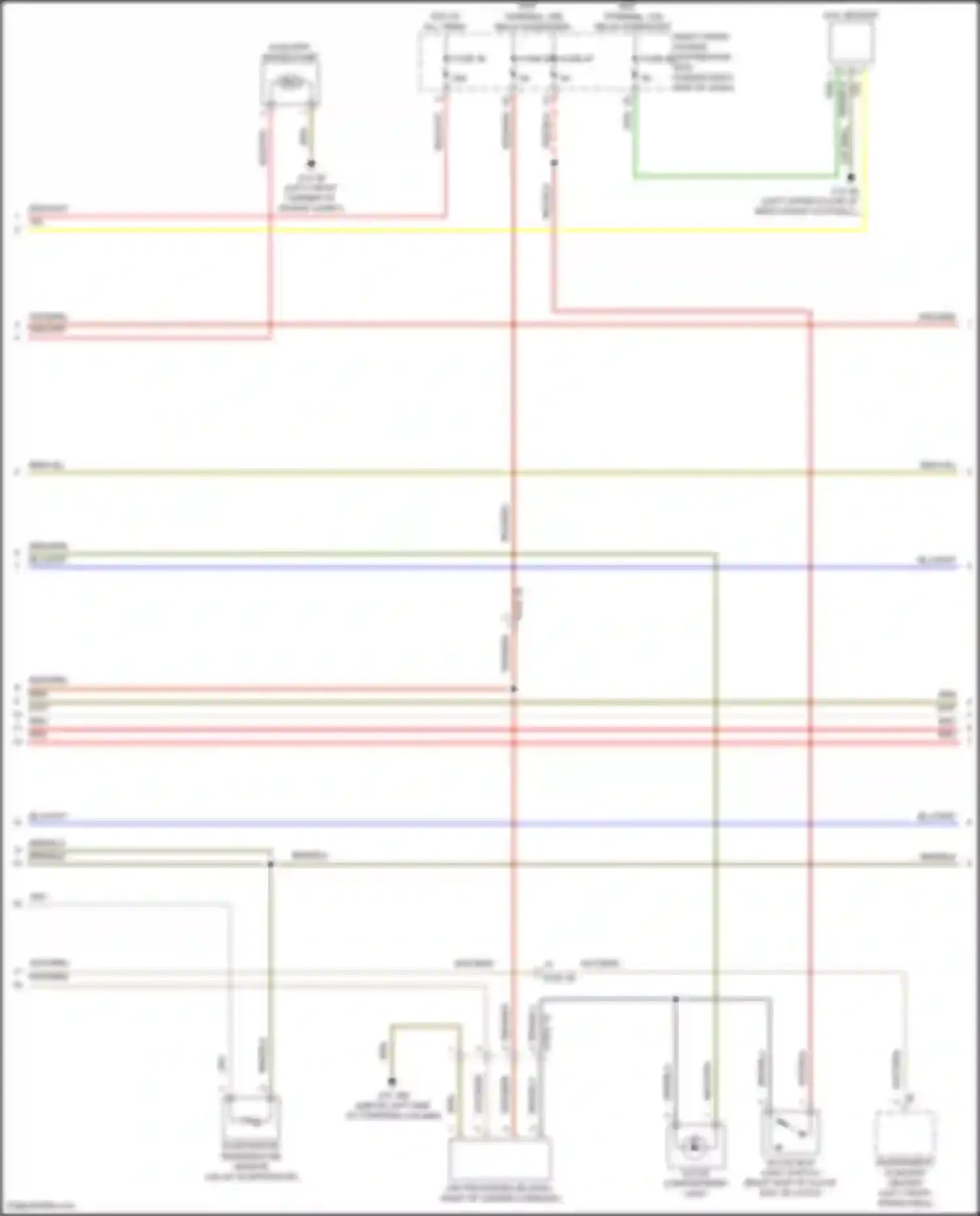 Wiring diagram fuse 39 for BMW 6 series GT G32 (2017-2020) (1 of 3)