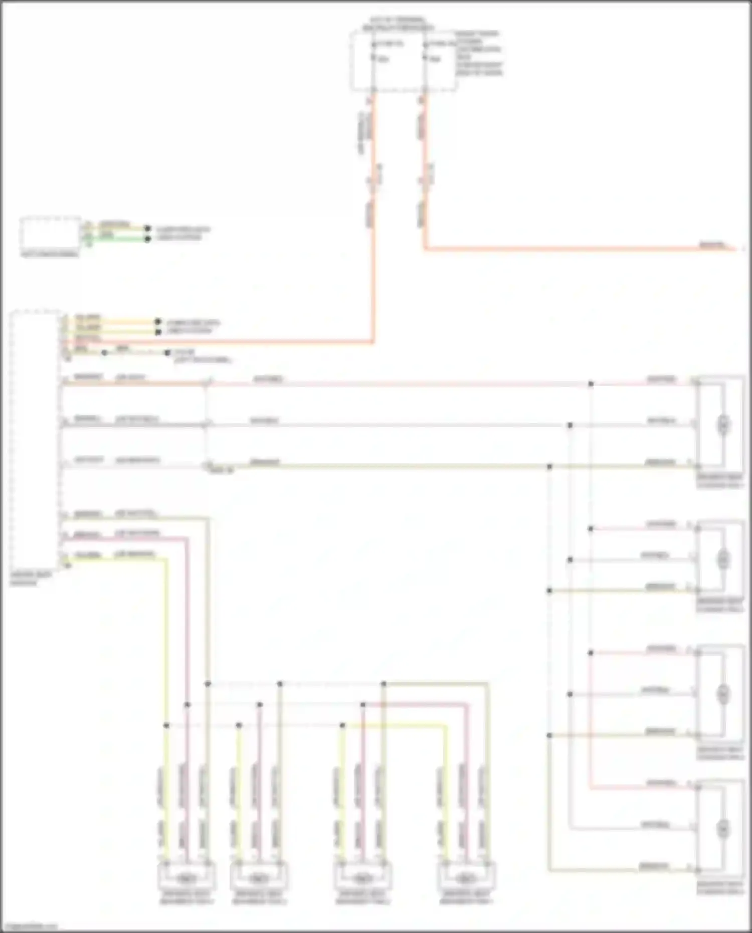 Wiring diagram fuse 53 for BMW 6 series GT G32 (2017-2020) (3 of 4)