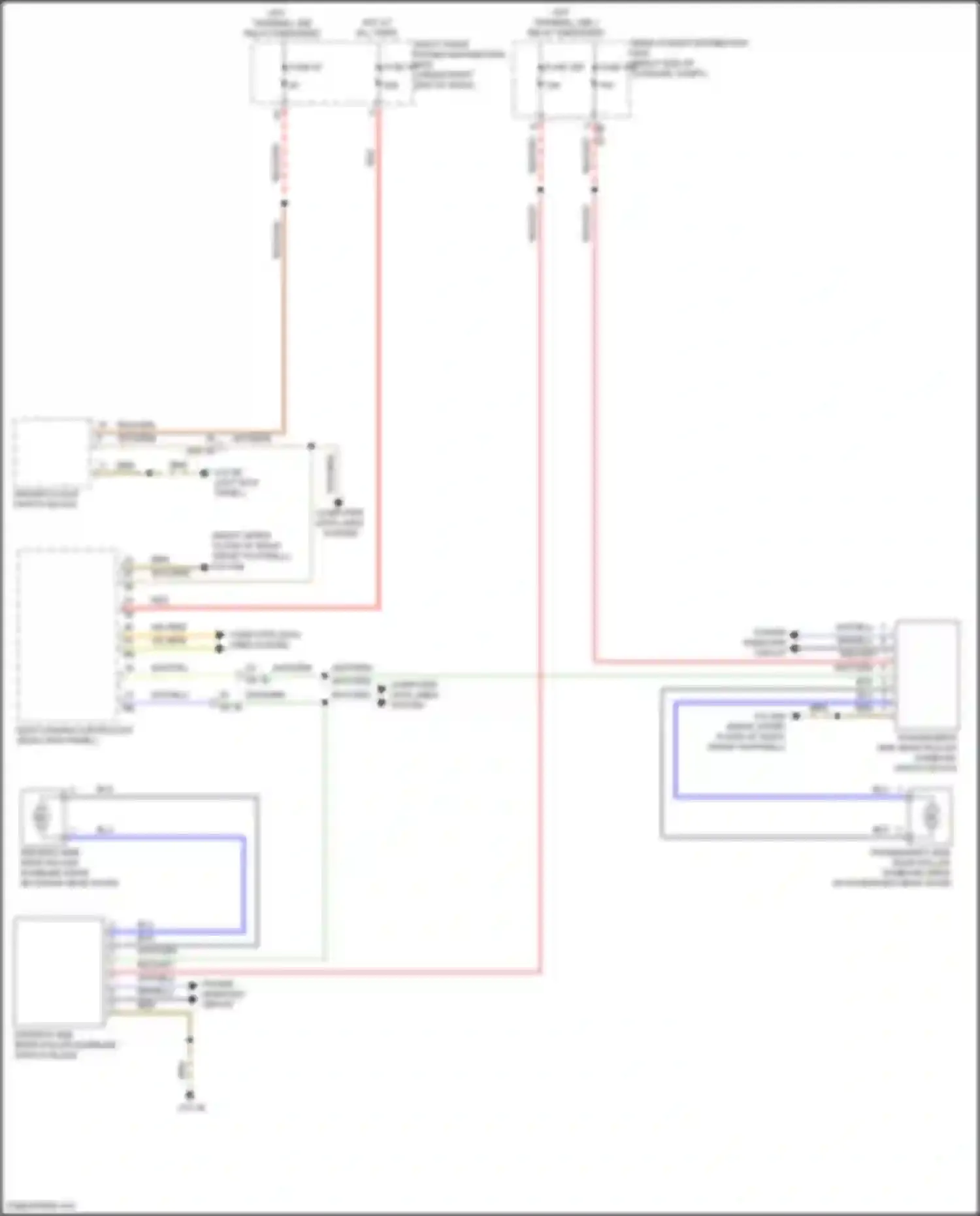 Wiring diagram fuse 67 for BMW 6 series GT G32 (2017-2020) (9 of 12)
