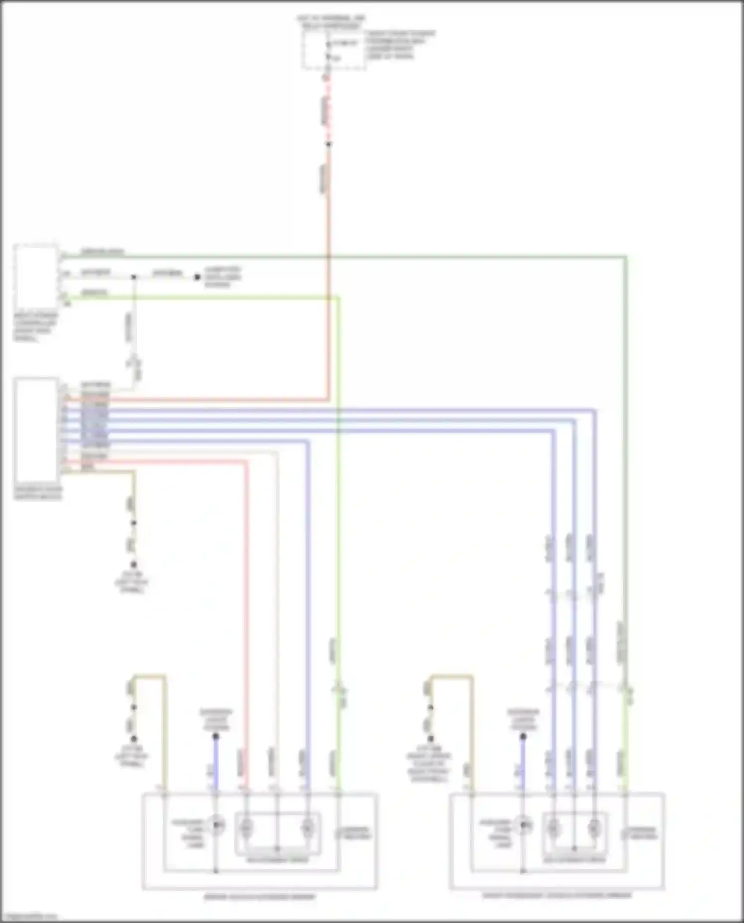 Wiring diagram fuse 67 for BMW 6 series GT G32 (2017-2020) (6 of 12)