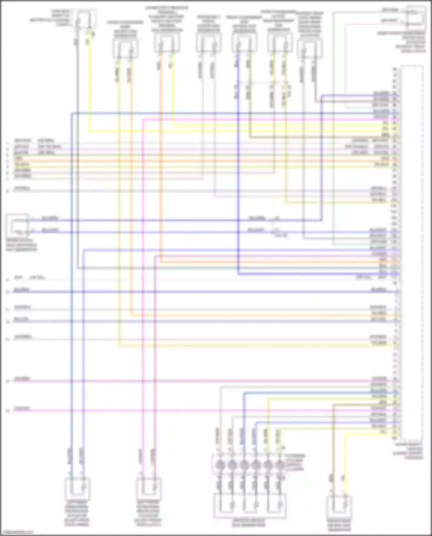 Wiring diagram fuse box for BMW 6 series GT G32 (2017-2020) (19 of 23)