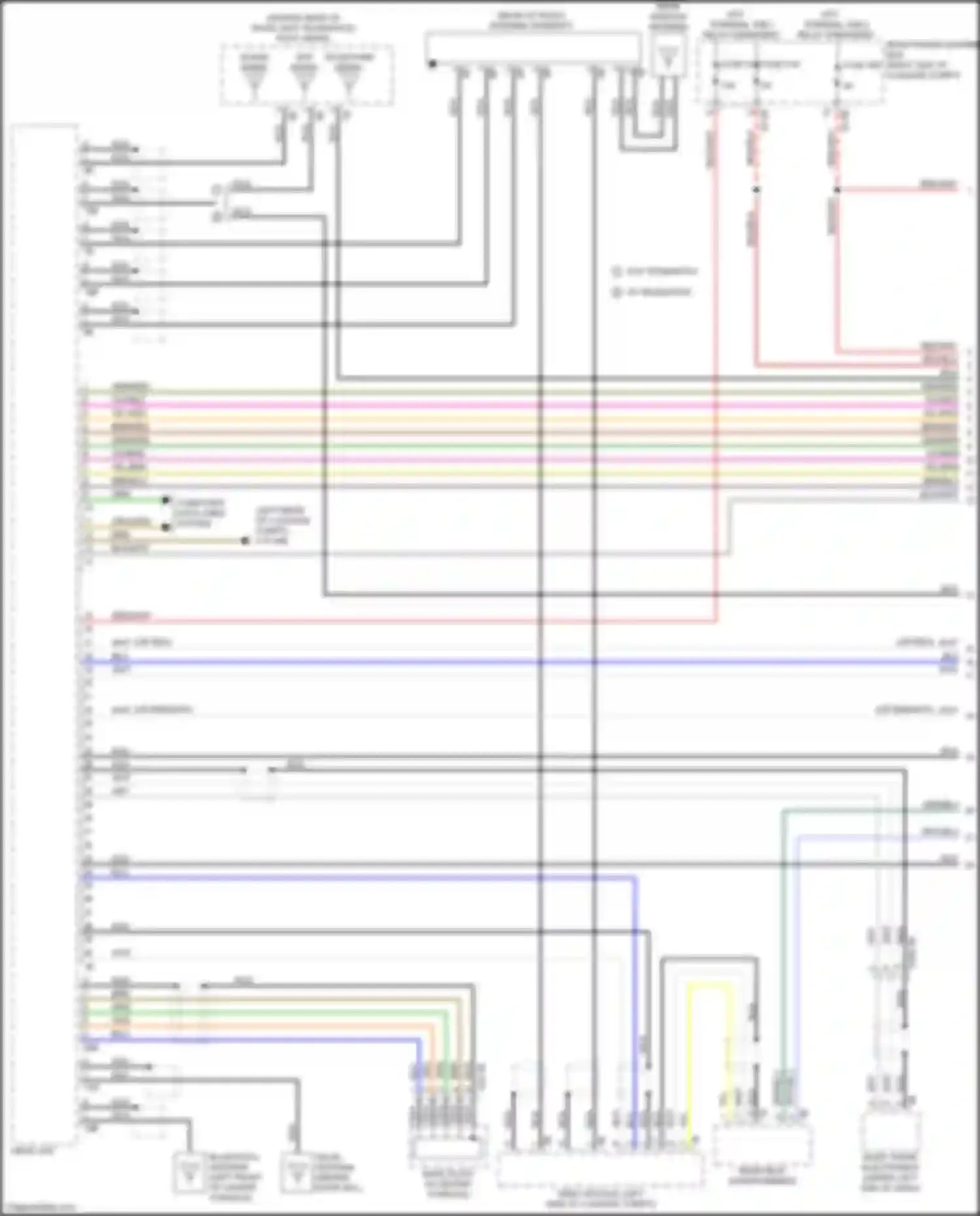 Wiring diagram grn/red for BMW 6 series GT G32 (2017-2020) (34 of 44)