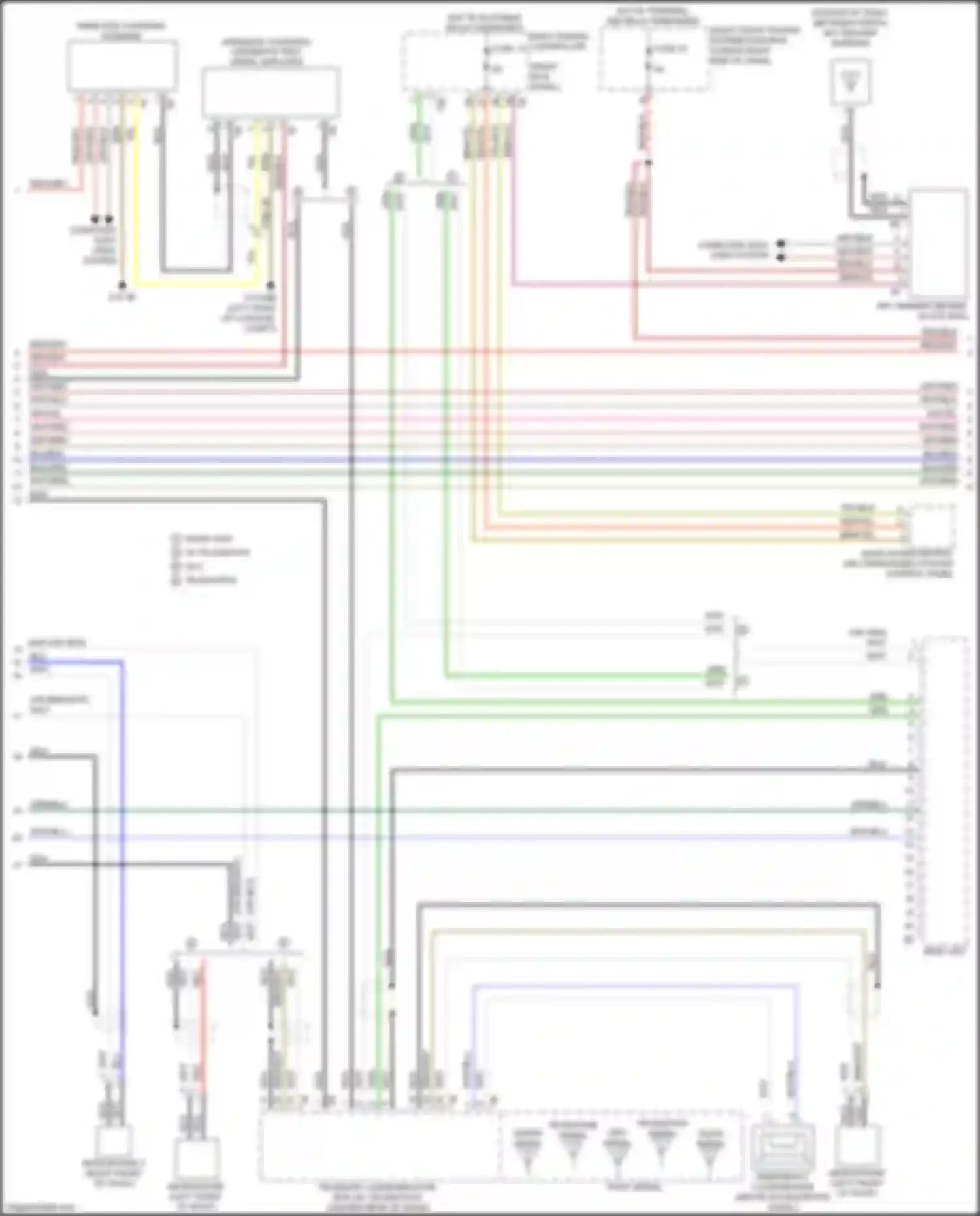 Wiring diagram hot w/ bi-stable relay energized for BMW 6 series GT G32 (2017-2020) (21 of 29)