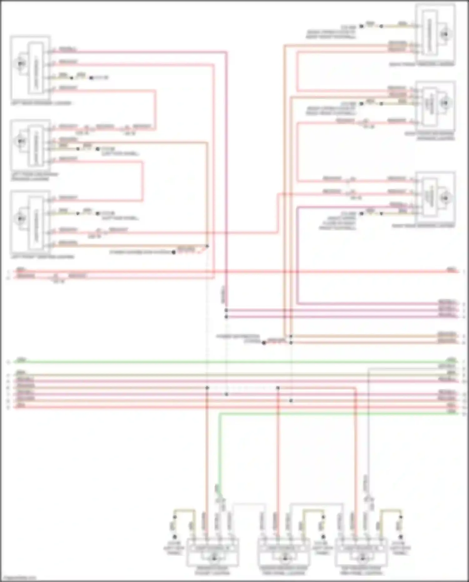Wiring diagram light source 17 for BMW 6 series GT G32 (2017-2020) (1 of 1)