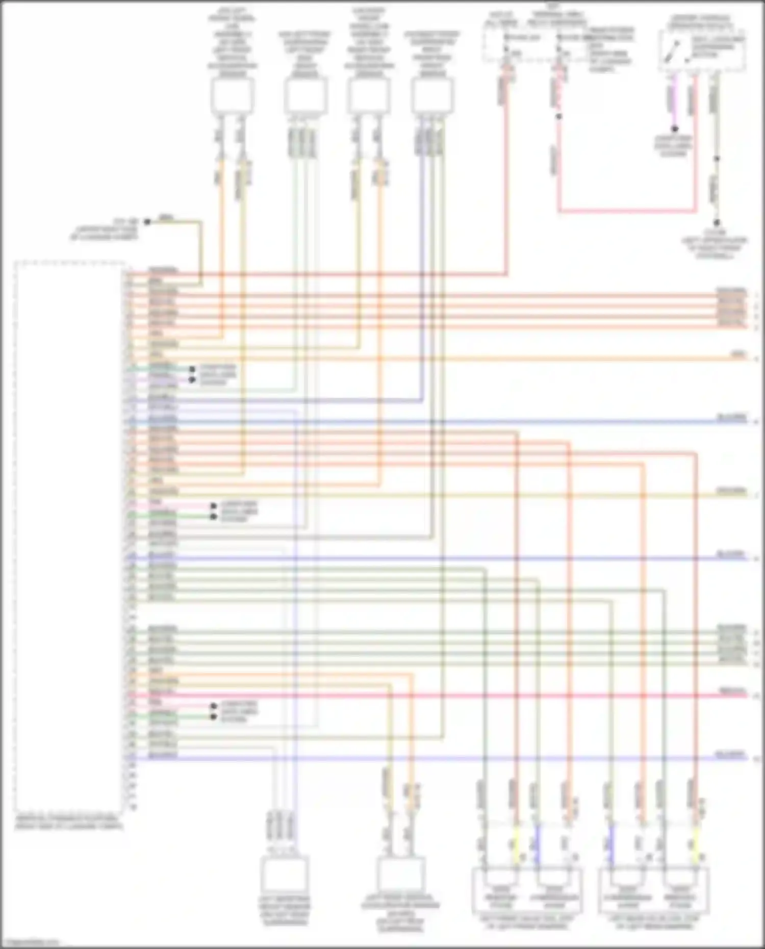 Wiring diagram pnk for BMW 6 series GT G32 (2017-2020) (3 of 8)