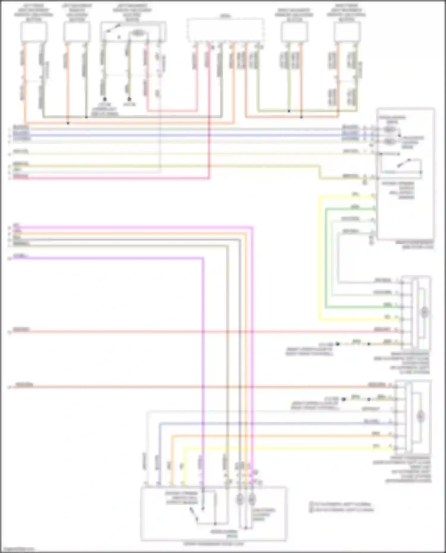 Wiring diagram red/vio for BMW 6 series GT G32 (2017-2020) (2 of 19)