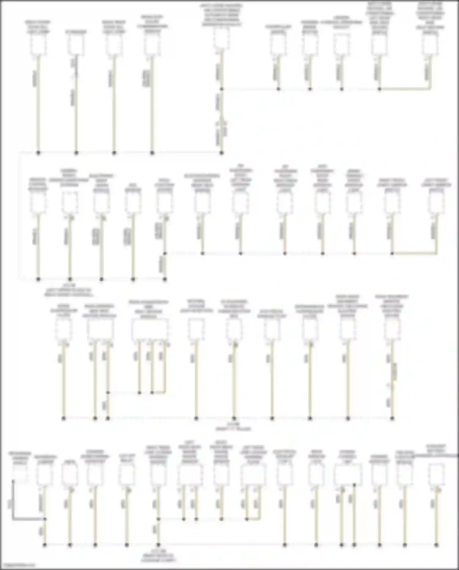 Wiring diagram roof function center for BMW 6 series GT G32 (2017-2020) (4 of 10)