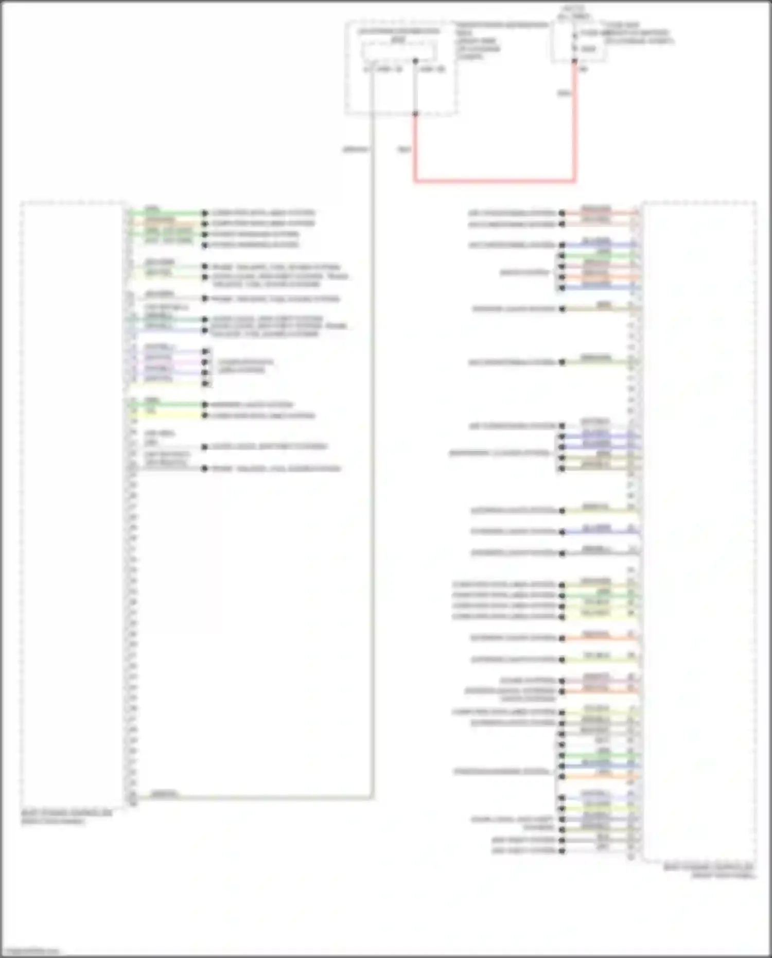 Wiring diagram starting/charging system for BMW 6 series GT G32 (2017-2020) (2 of 2)
