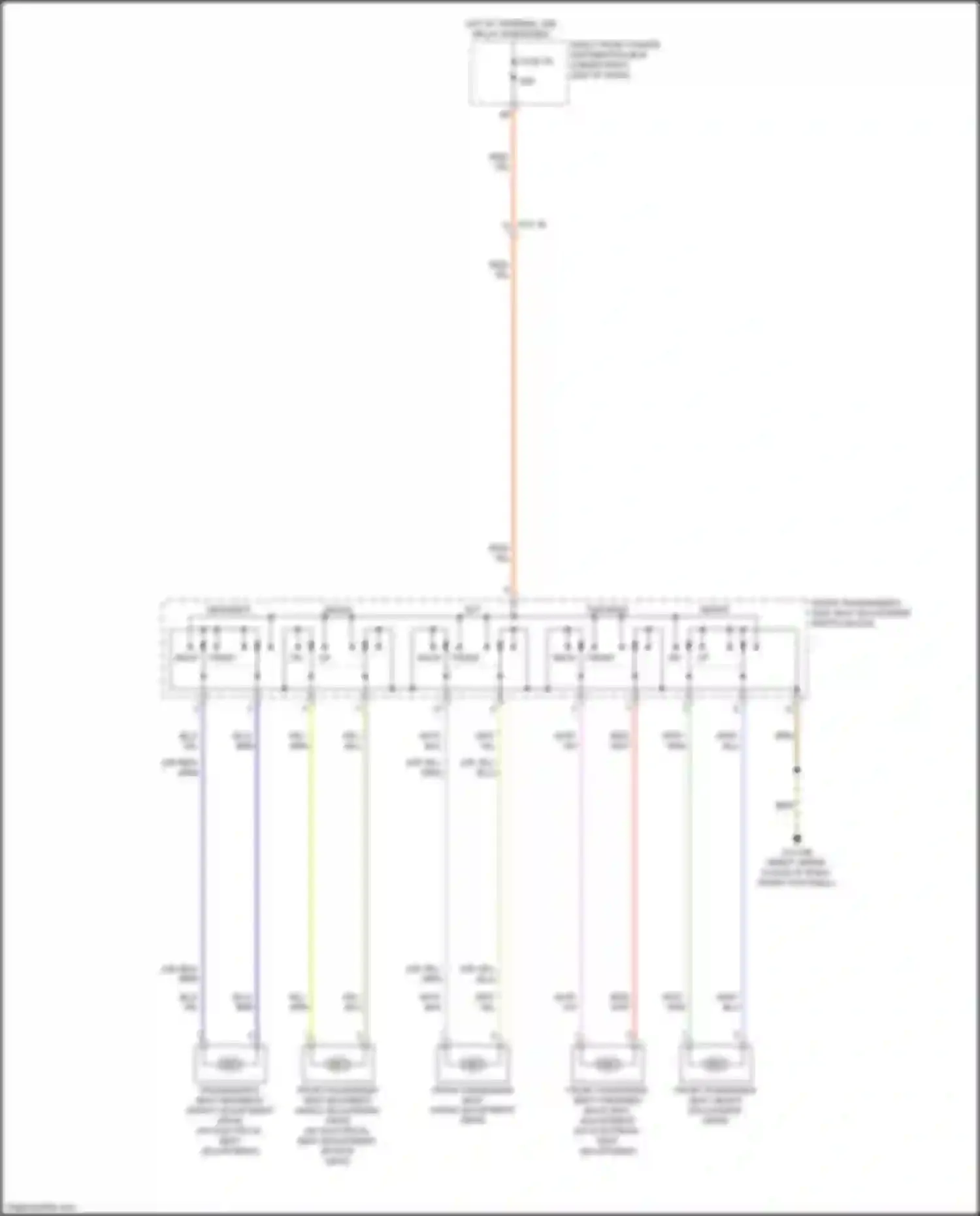 Wiring diagram up dn for BMW 6 series GT G32 (2017-2020) (1 of 1)