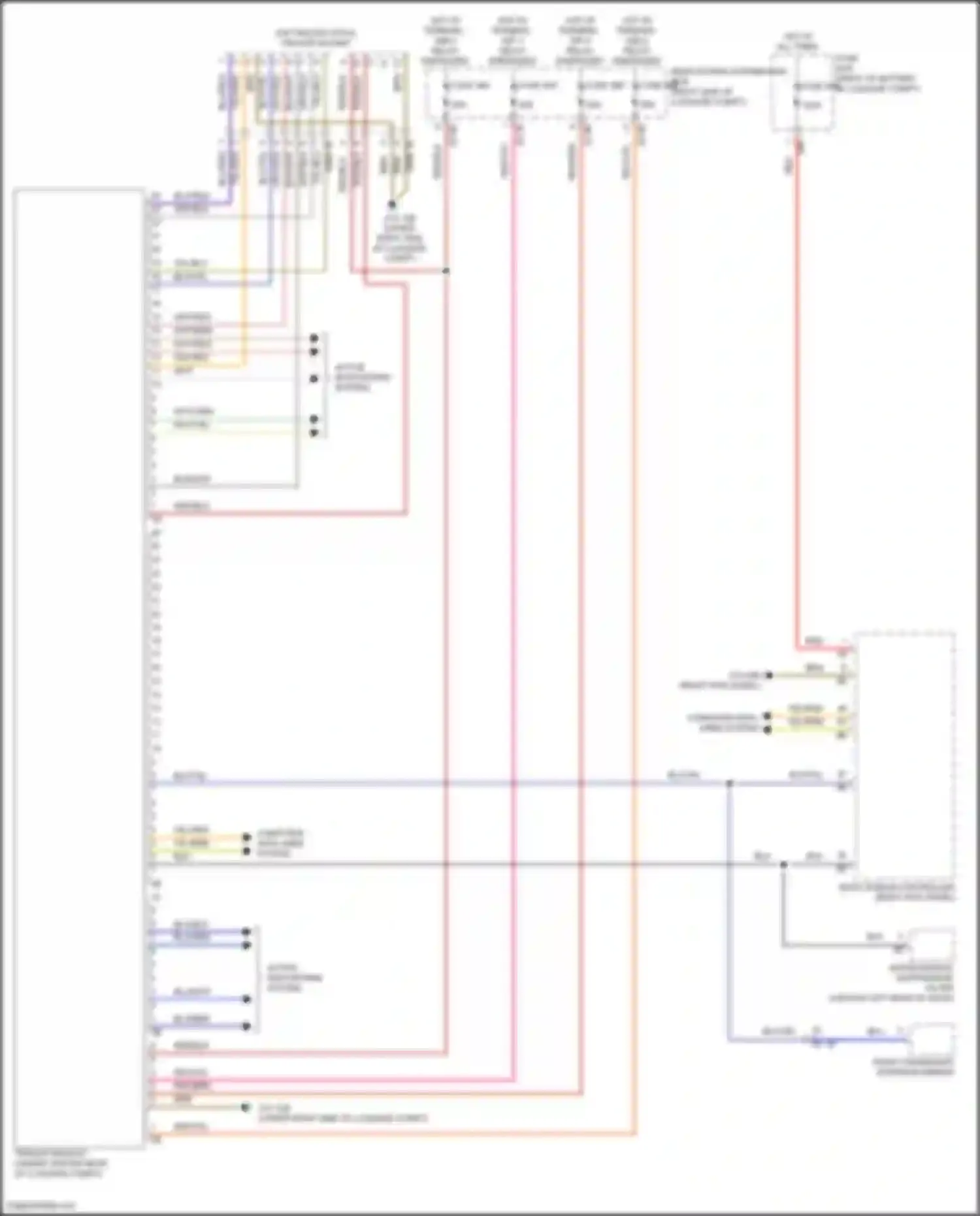 Wiring diagram wht for BMW 6 series GT G32 (2017-2020) (100 of 108)