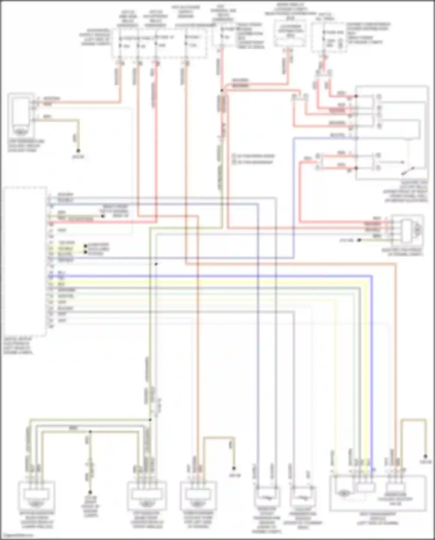 Wiring diagram wht/yel for BMW 6 series GT G32 (2017-2020) (3 of 44)
