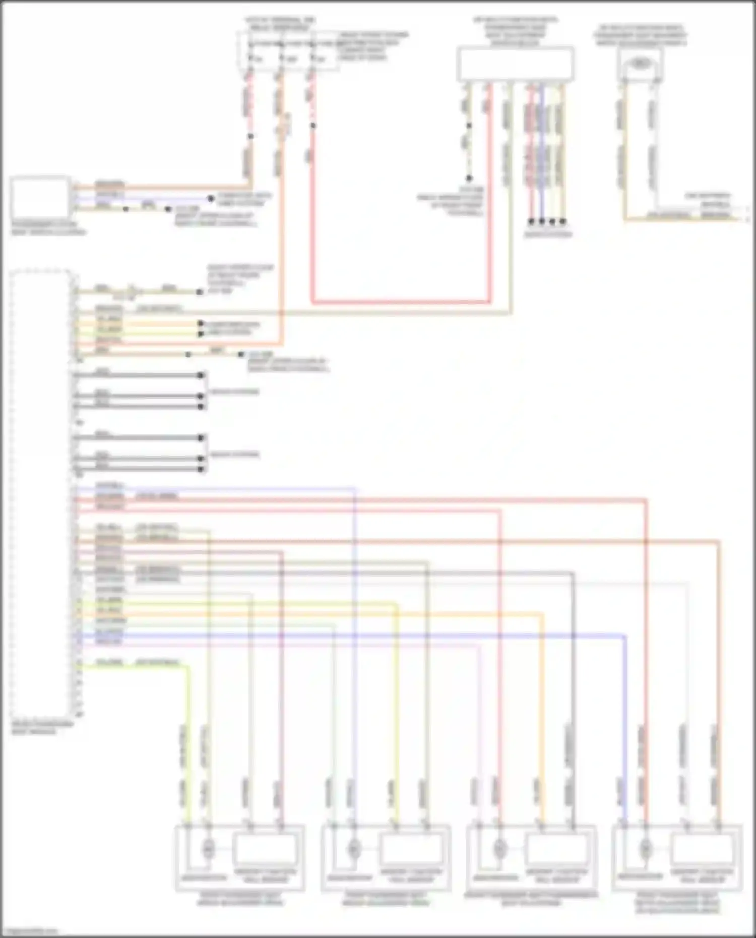 Wiring diagram yel/red for BMW 6 series GT G32 (2017-2020) (7 of 49)