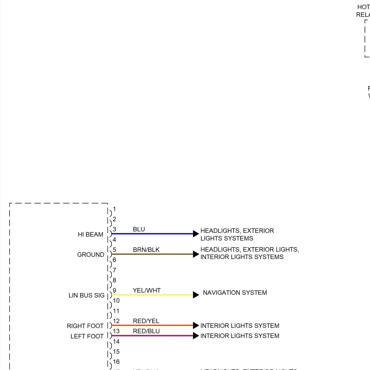 demo - Body control modules circuit (1 of 2) Body control modules circuit (1 of 2)