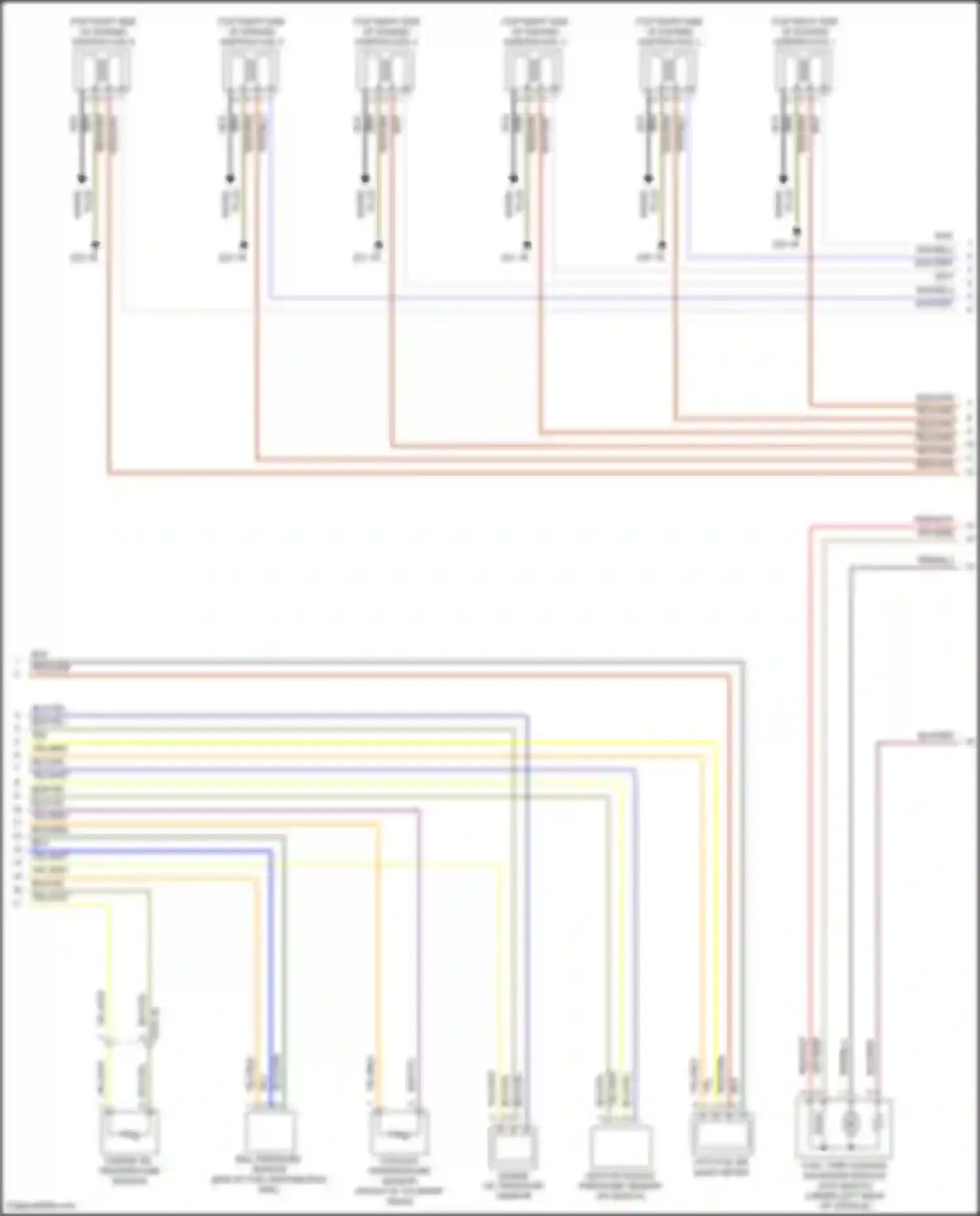 Car Wiring Diagrams for 6 series BMW F06/F13/F12 facelift (2015-2018): Wiring diagram engine performance 3.0l turbo (4 of 5)
