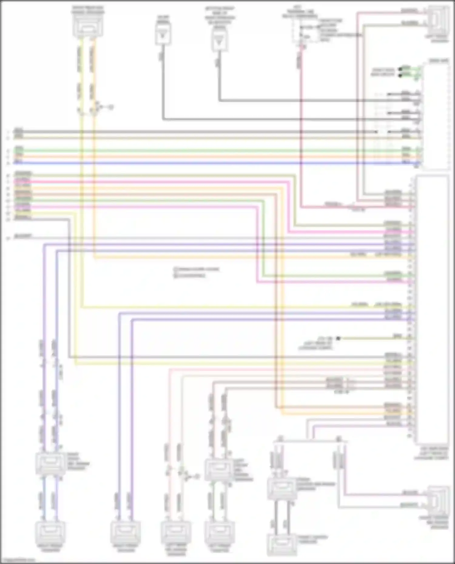 6 series BMW F06/F13/F12 facelift (2015-2018): Navigation circuit, w/o active sound design (5 of 5)