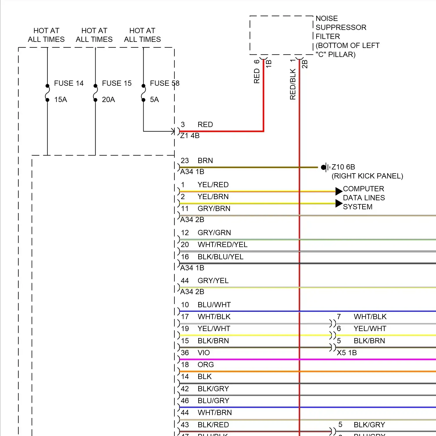 demo - Power door locks circuit, coupe (1 of 3) Power door locks circuit, coupe (1 of 3)
