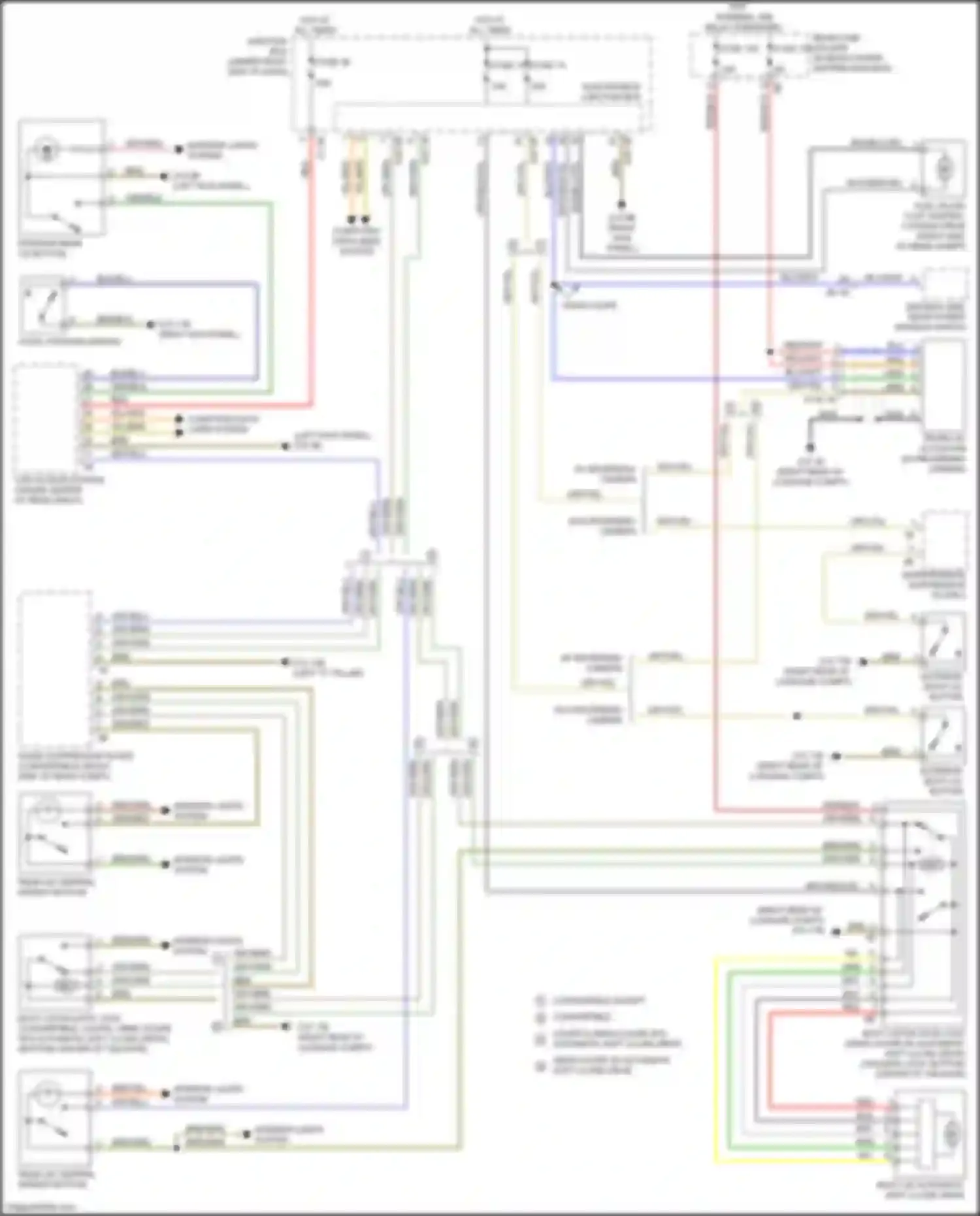 Wiring diagram blk for BMW 6 series F06/F13/F12 facelift (2015-2018) (20 of 44)