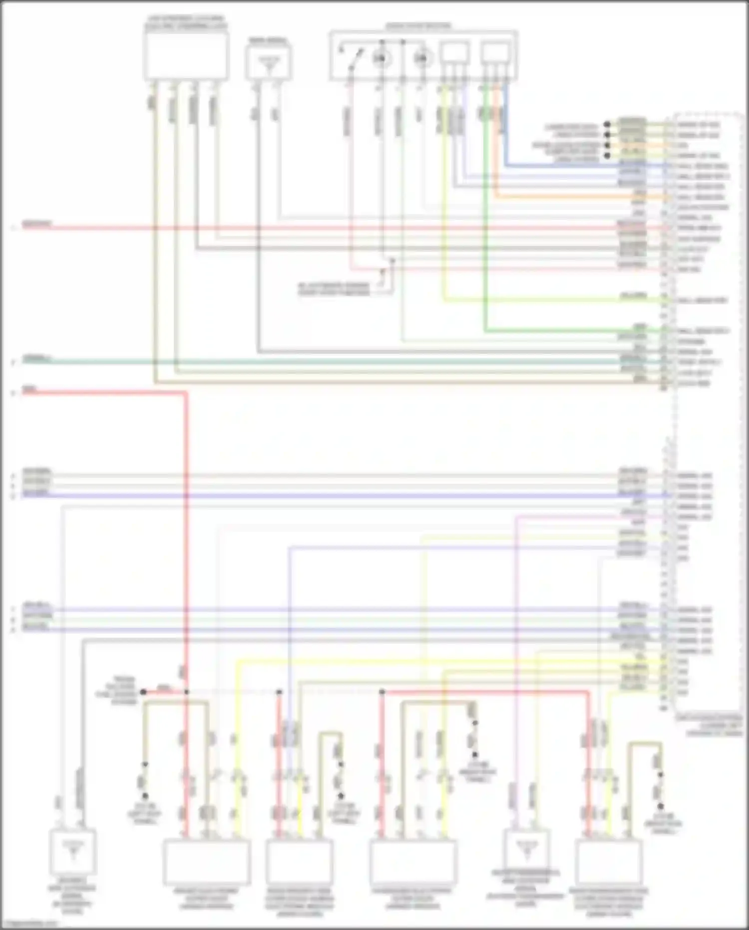 Wiring diagram blu/grn for BMW 6 series F06/F13/F12 facelift (2015-2018) (21 of 29)