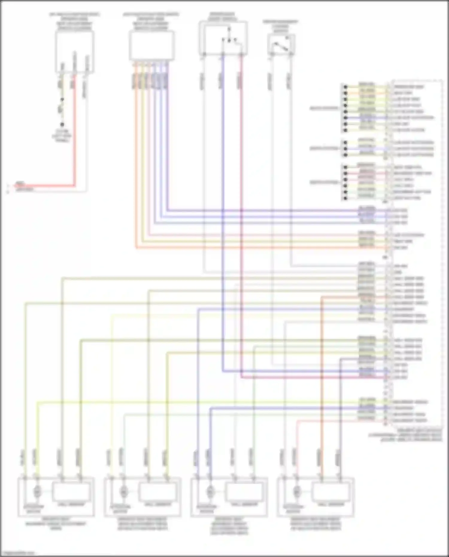 Wiring diagram bus sig for BMW 6 series F06/F13/F12 facelift (2015-2018) (3 of 10)