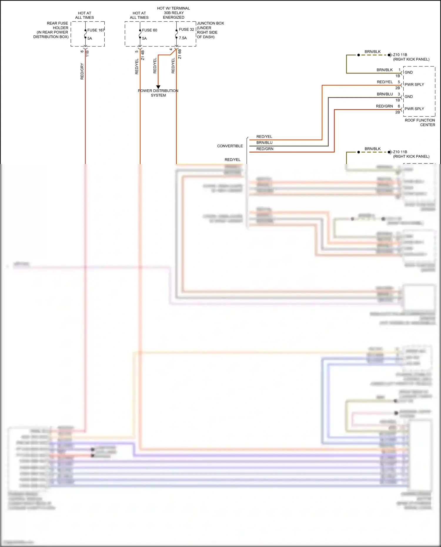Wiring diagram computer data lines system for BMW 6 series F06/F13/F12 facelift (2015-2018) (60 of 84)
