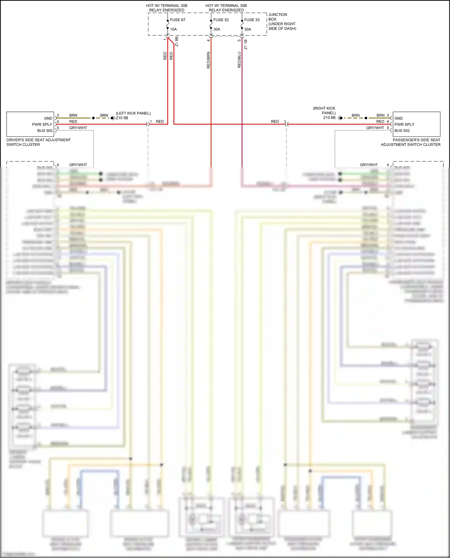 Wiring diagram computer data lines system for BMW 6 series F06/F13/F12 facelift (2015-2018) (46 of 84)