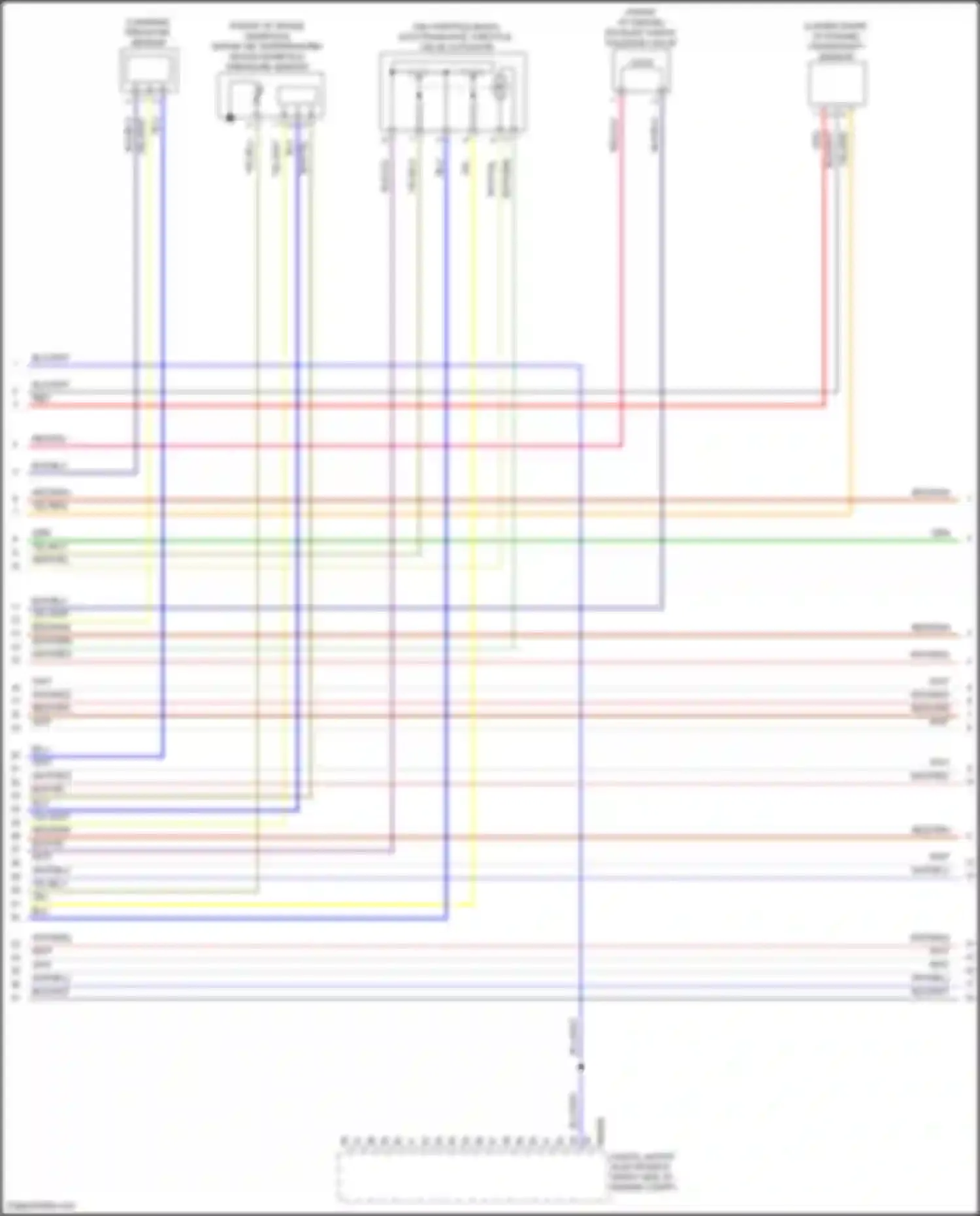 Wiring diagram digital motor electronics for BMW 6 series F06/F13/F12 facelift (2015-2018) (14 of 17)