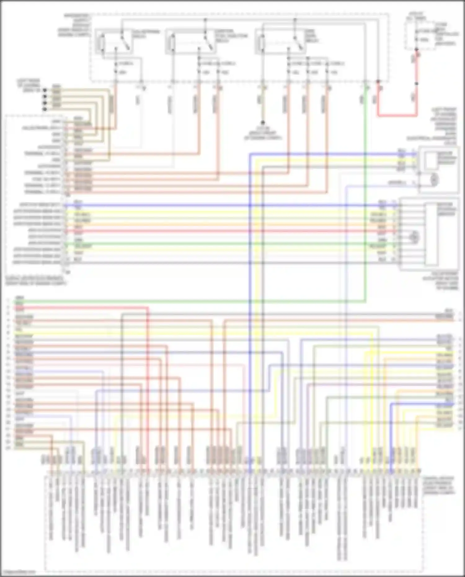 Wiring diagram dme main relay for BMW 6 series F06/F13/F12 facelift (2015-2018) (2 of 3)