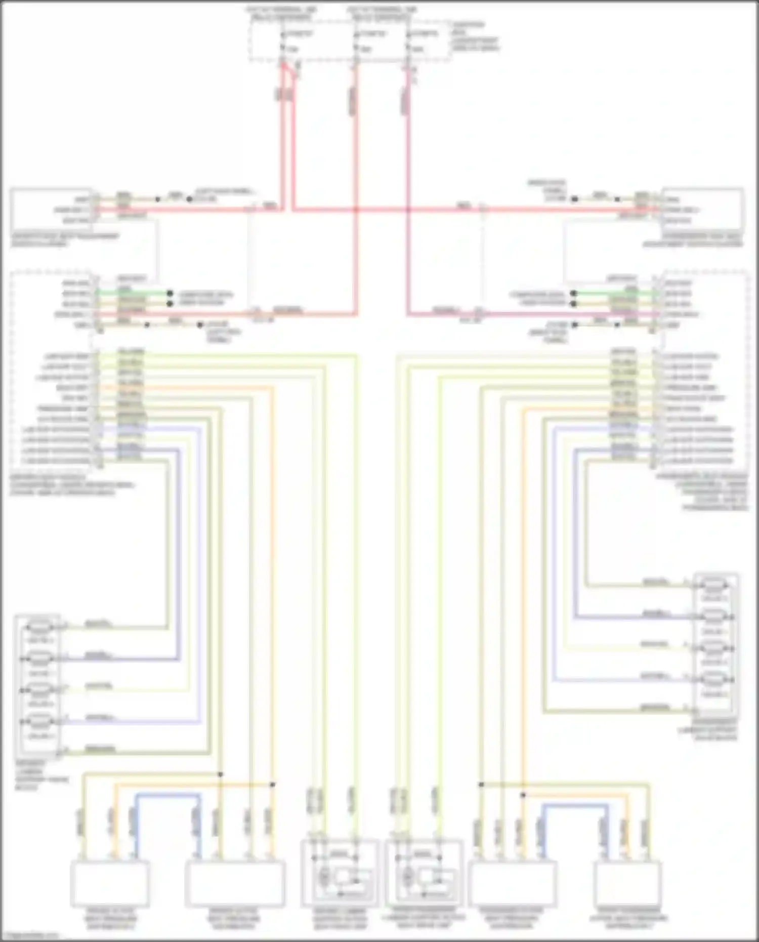 Wiring diagram fuse 52 for BMW 6 series F06/F13/F12 facelift (2015-2018) (3 of 5)