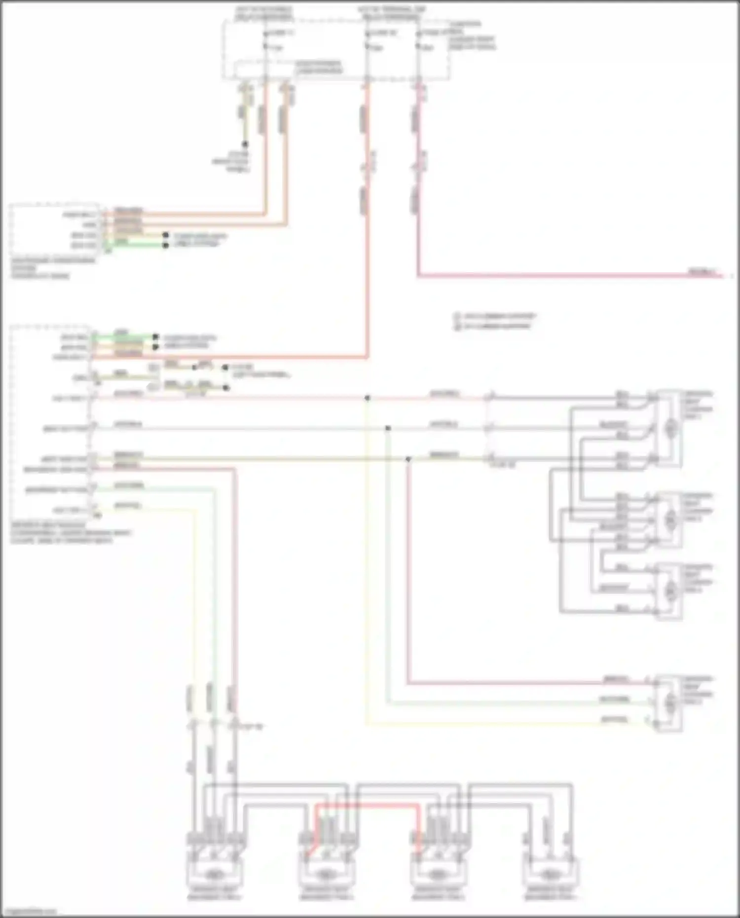 Wiring diagram junction box for BMW 6 series F06/F13/F12 facelift (2015-2018) (50 of 63)