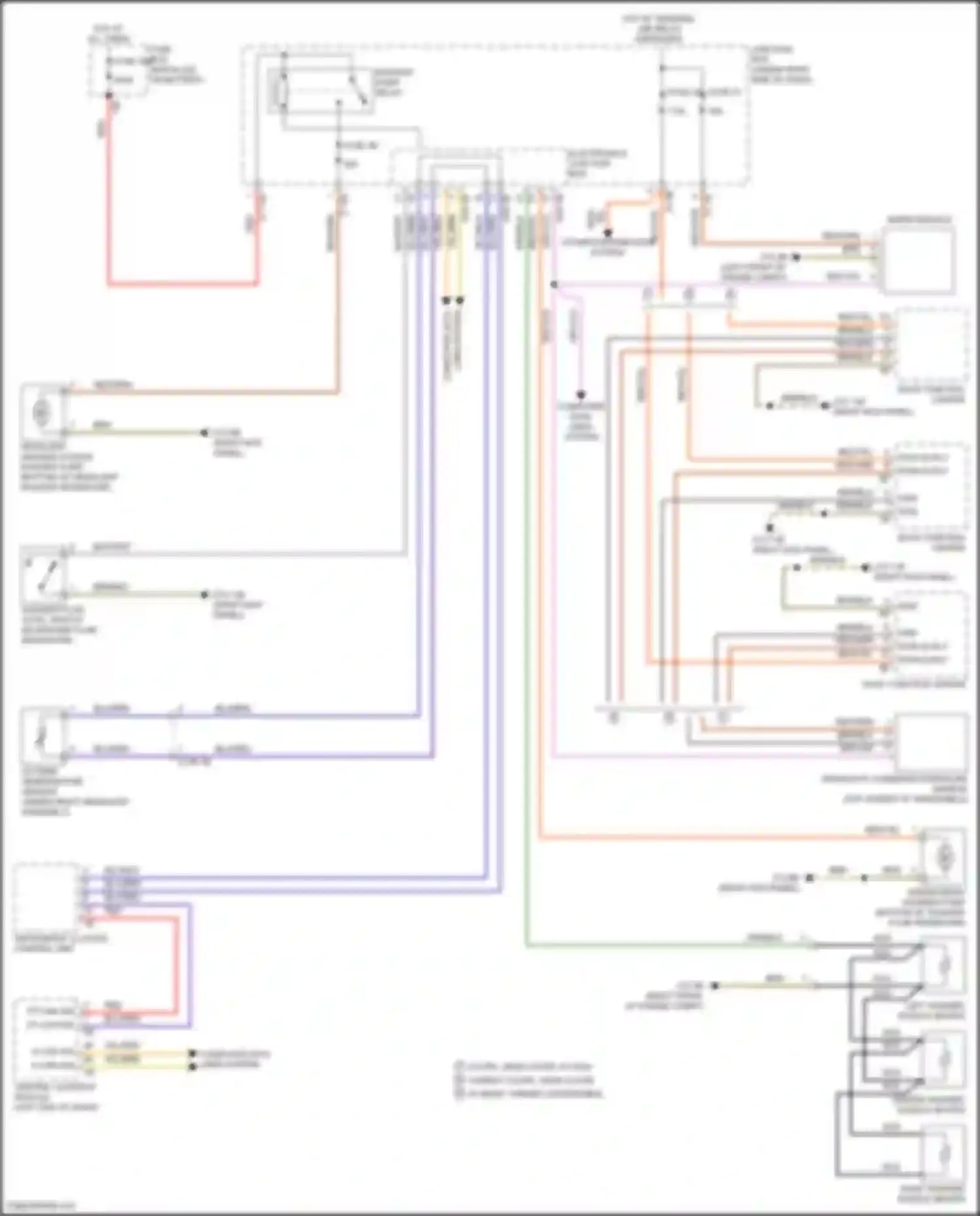Wiring diagram pt can sig for BMW 6 series F06/F13/F12 facelift (2015-2018) (1 of 1)