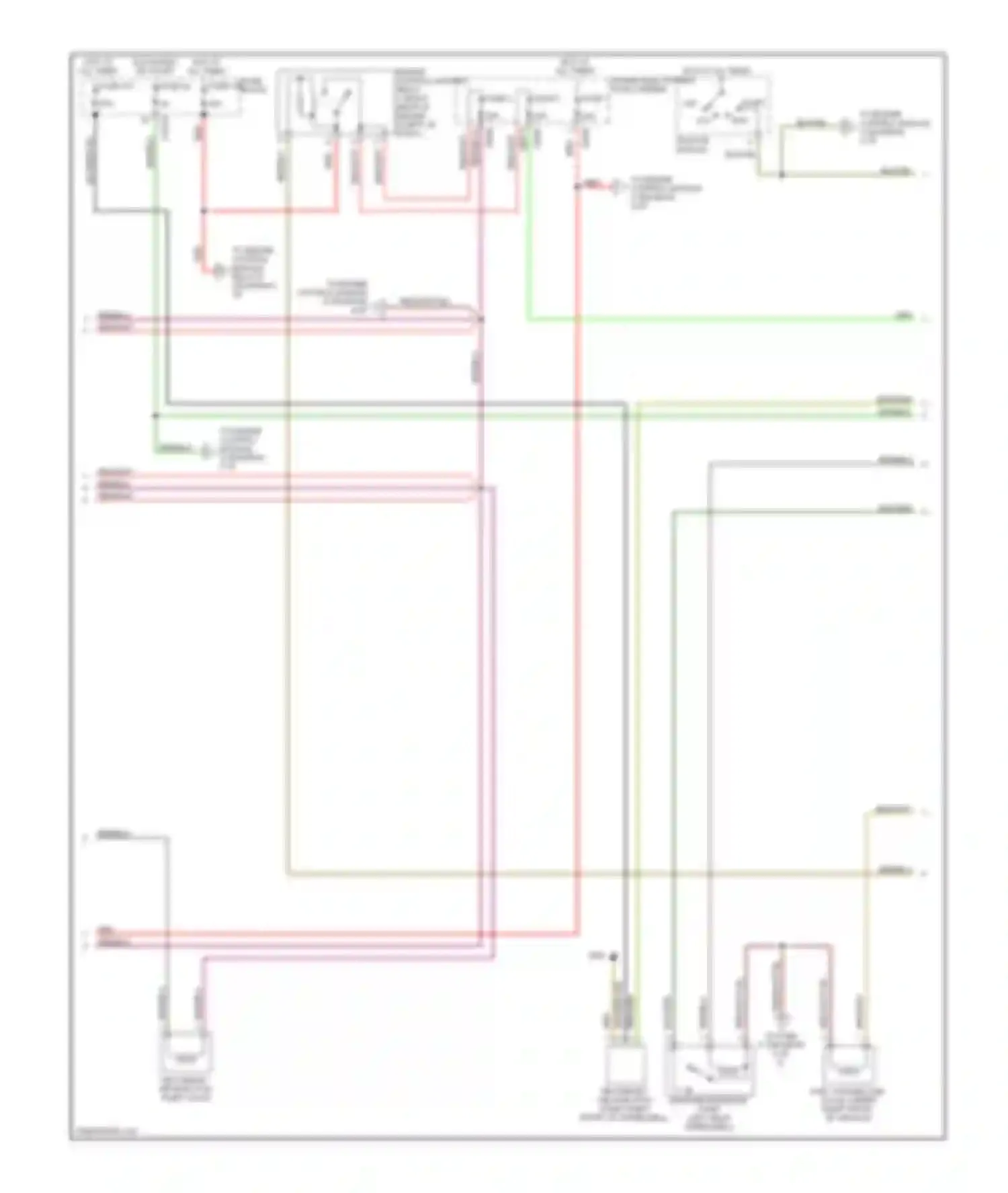7 series BMW E38 facelift (1998-2001): Wiring diagram engine performance 5.4l, engine controls circuit (2 of 5)