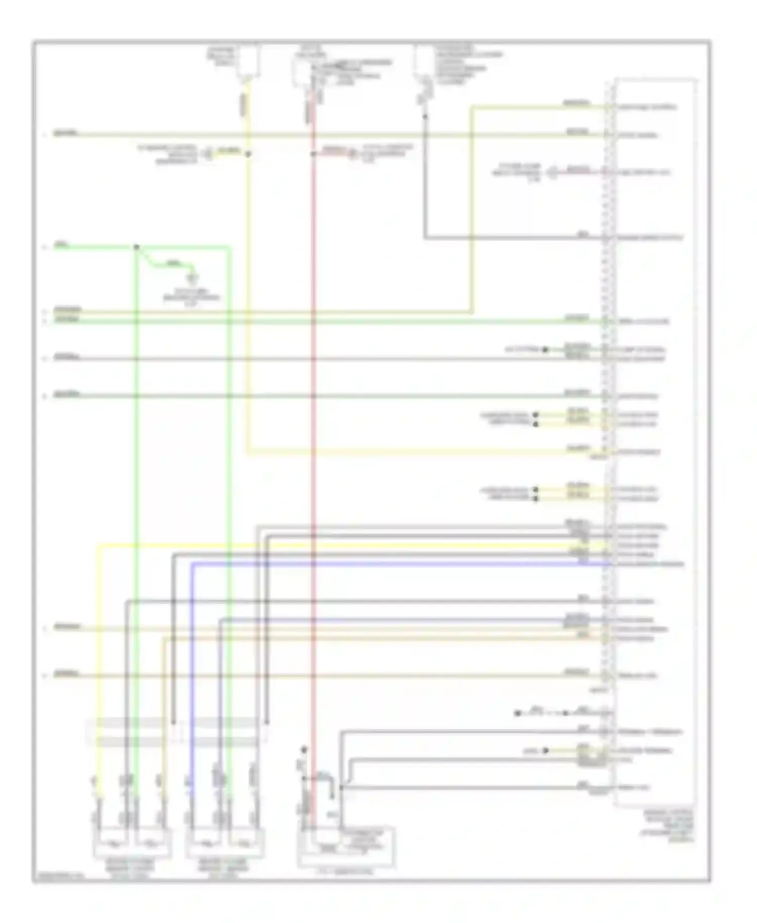 7 series BMW E38 facelift (1998-2001): Wiring diagram engine performance 5.4l, engine controls circuit (3 of 5)
