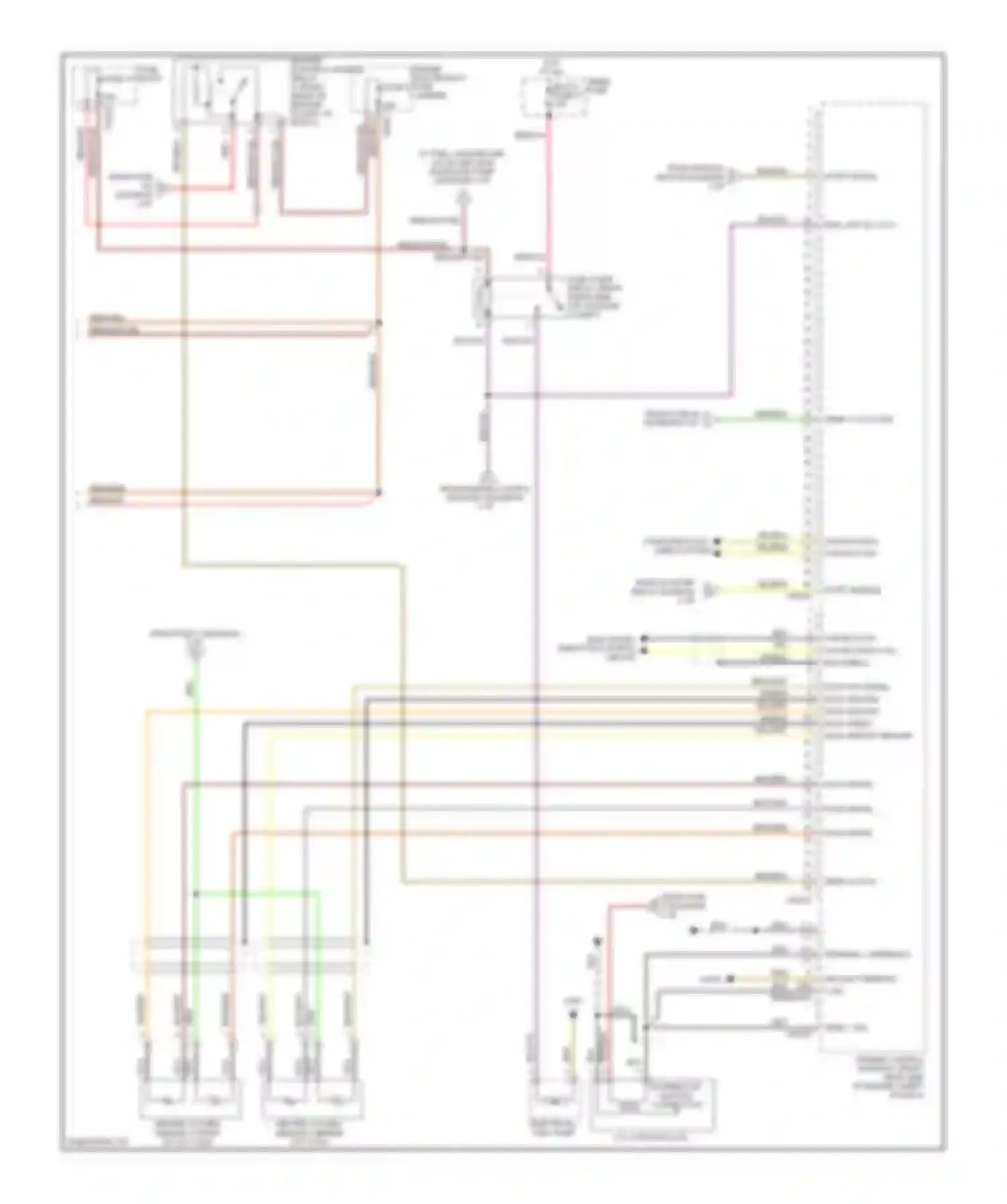 7 series BMW E38 facelift (1998-2001): Wiring diagram engine performance 5.4l, engine controls circuit (5 of 5)