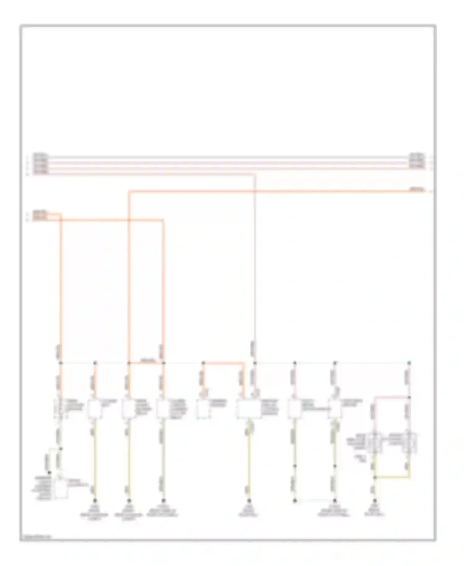 7 series BMW E38 facelift (1998-2001): Instrument illumination circuit (2 of 3)