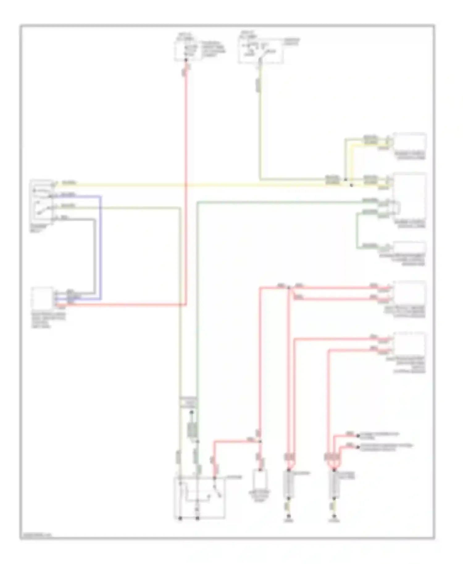 7 series BMW E38 facelift (1998-2001): Starting circuit