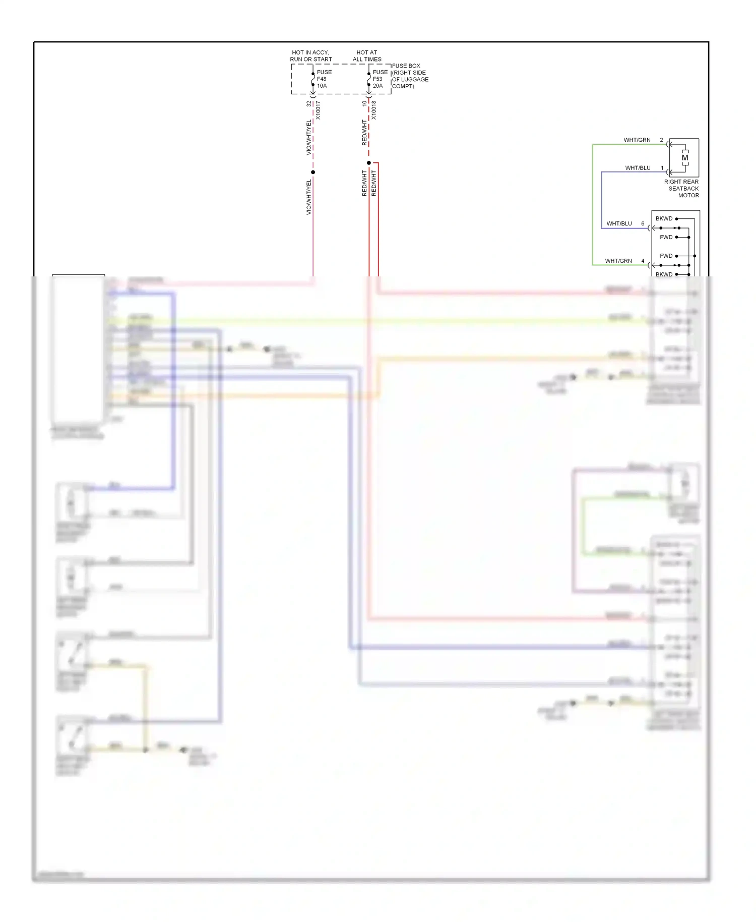 Wiring diagram blk for BMW 7 series E38 facelift (1998-2001) (39 of 57)