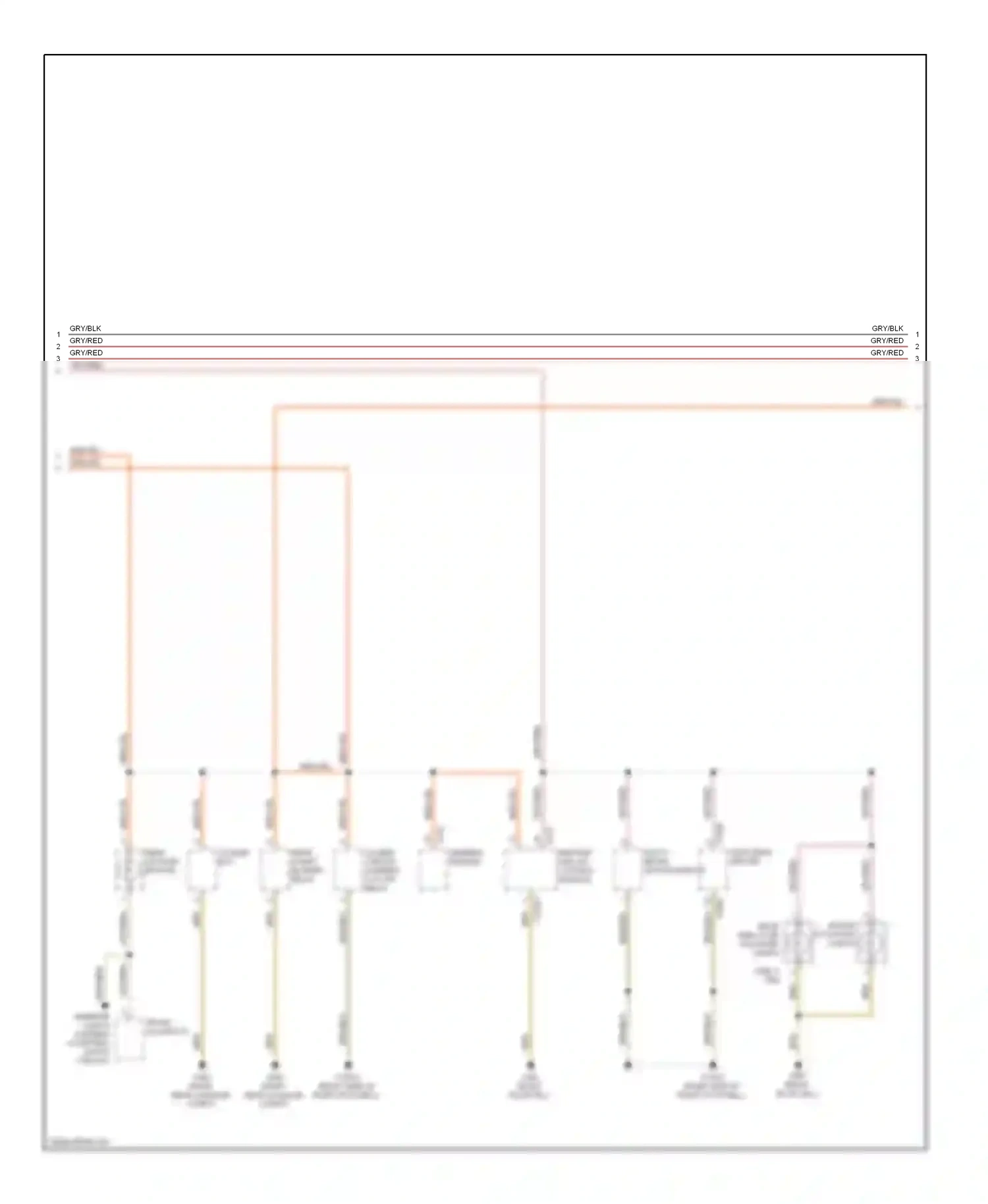 Wiring diagram rear lid push button for BMW 7 series E38 facelift (1998-2001) (1 of 2)