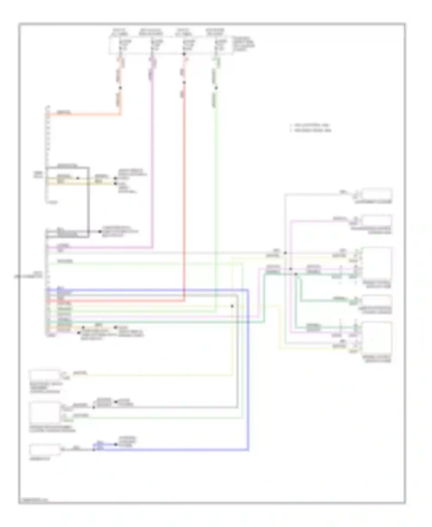 7 series BMW E38 (1994-1998): Data link connector circuit