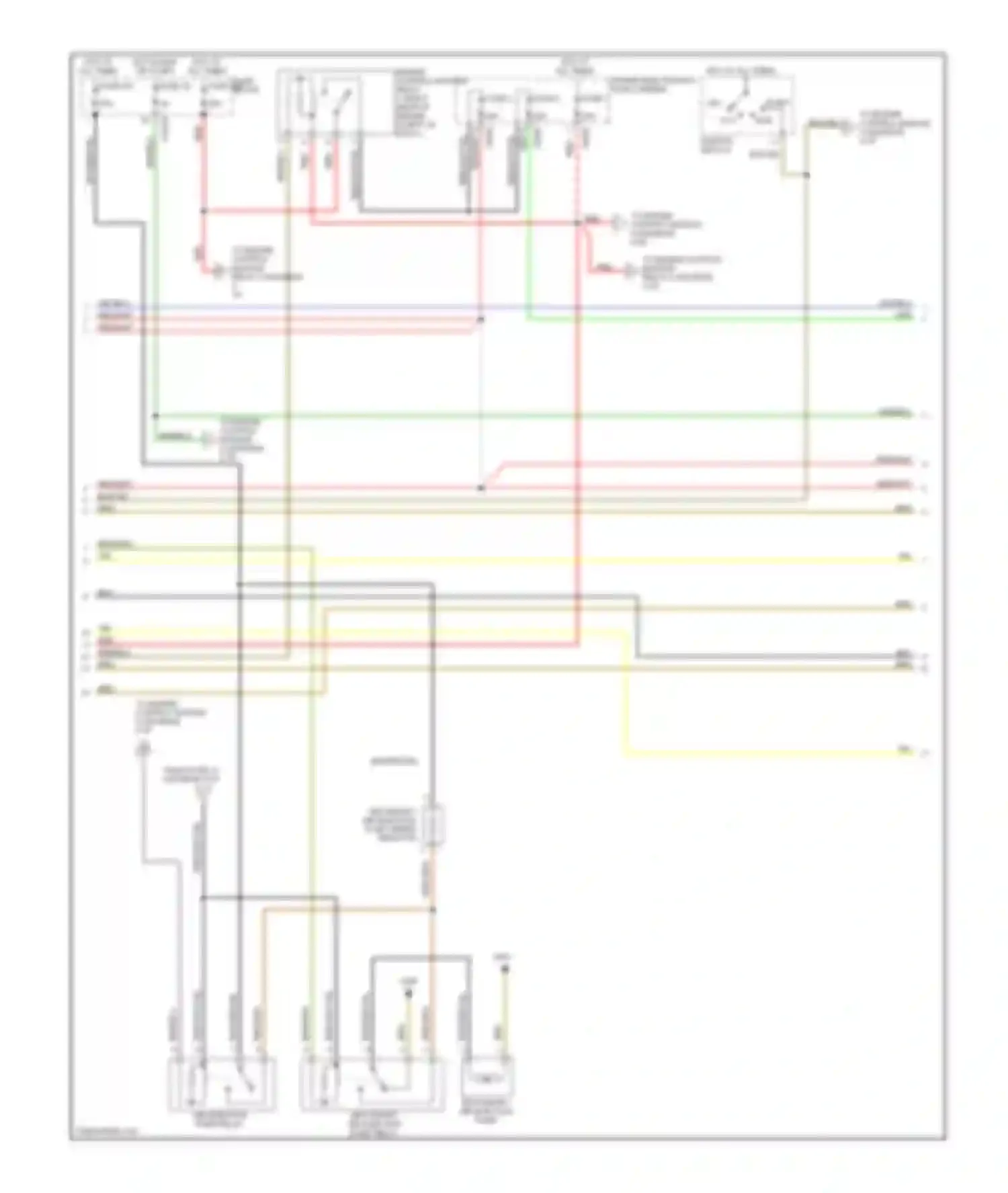 7 series BMW E38 (1994-1998): Wiring diagram engine performance 5.4l, engine controls circuit (2 of 5)